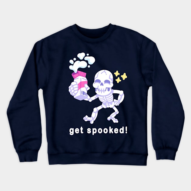 Spooky Calcium Crewneck Sweatshirt by Fenomeno